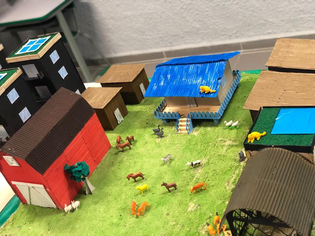 Maquete sobre Meio Ambiente