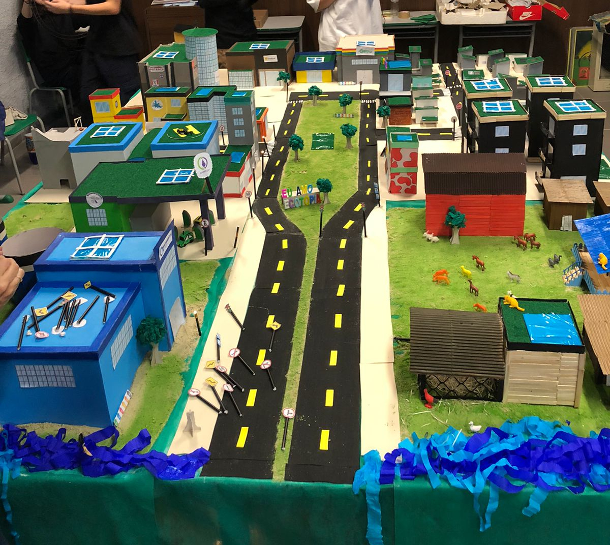 Maquete sobre Meio Ambiente